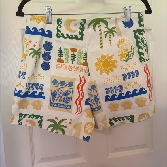 Colorful Patterned Skort - Picture 3 of 4